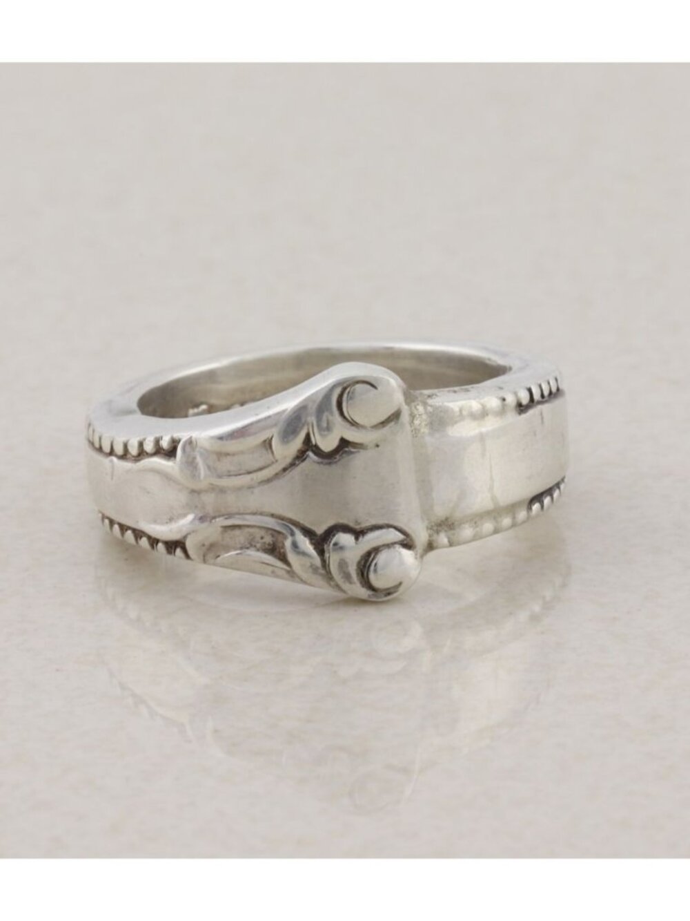 Sterling Silver International Sterling Spoon Ring size 7 3/4